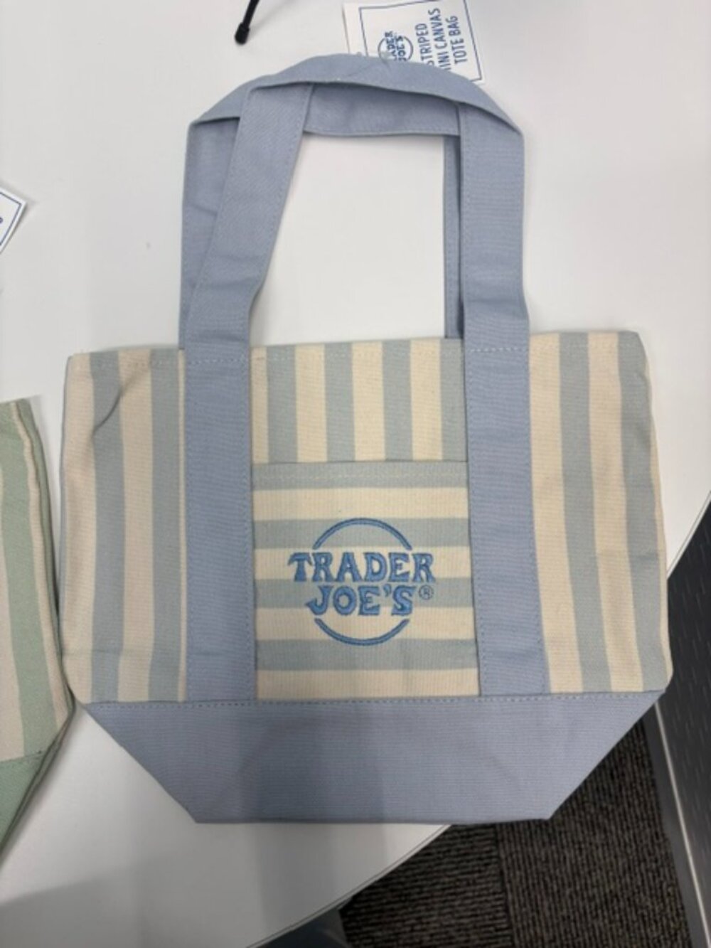 Trader Joe's mini tote bag--latest issue!